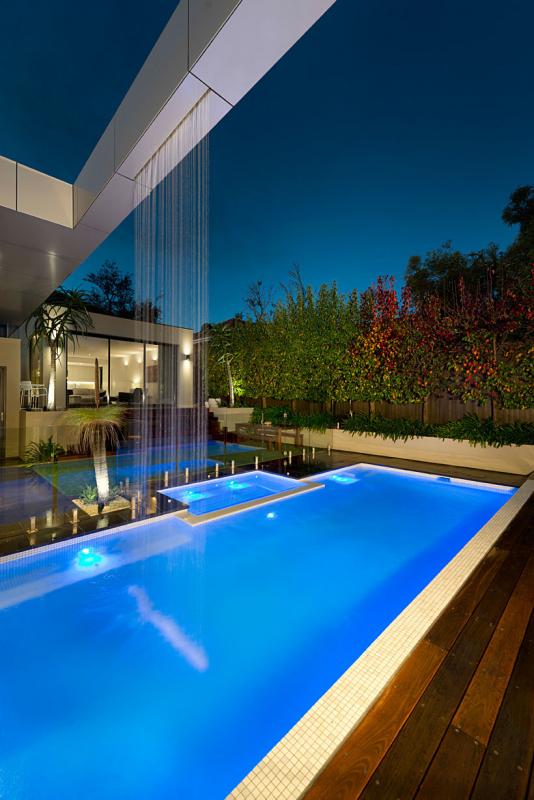 Showpiece pools