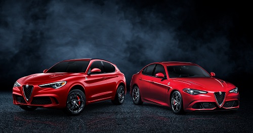 red stelvio q giulia flatened 2