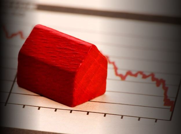 Home building slowdown red
