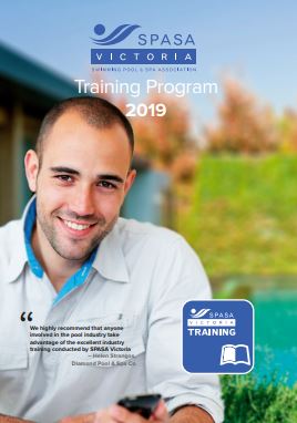 2019 Training Program front cover thumbnail