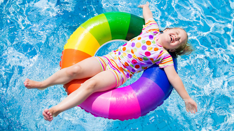 Girl in pool edited